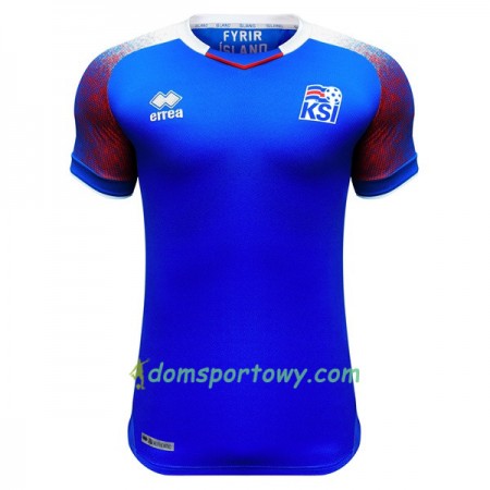 Koszulka Islandia Domowe Koszulki Piłkarskie Mistrzostwa Świata 2018